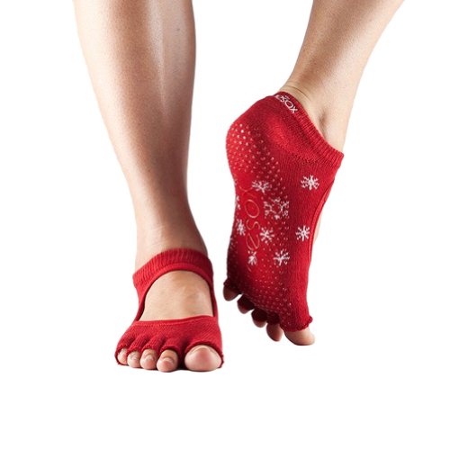 womens red ankle socks