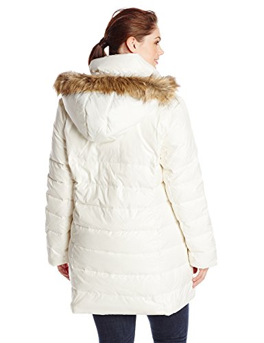 womens plus size puffer coat with fur hood