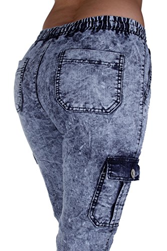 denim joggers womens plus size