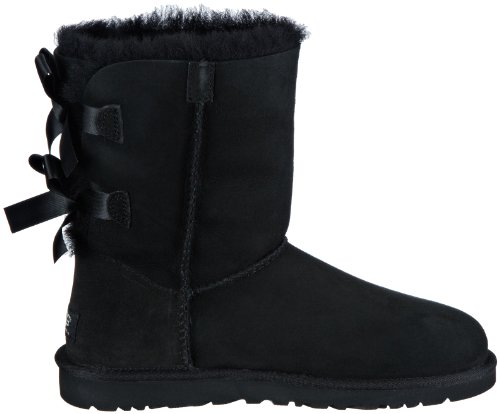 ugg bow boots black