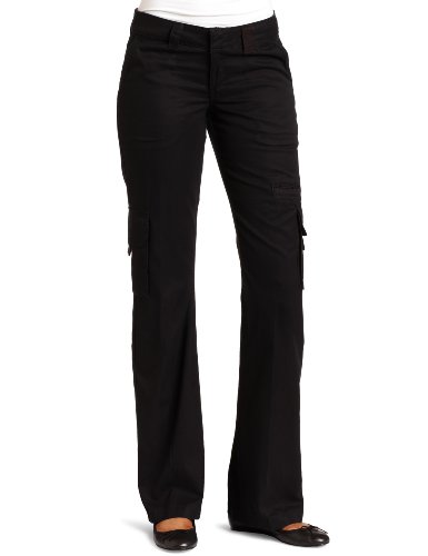 Dickies Women's Relaxed Cargo Pant,Black,16 - Top Fashion Web