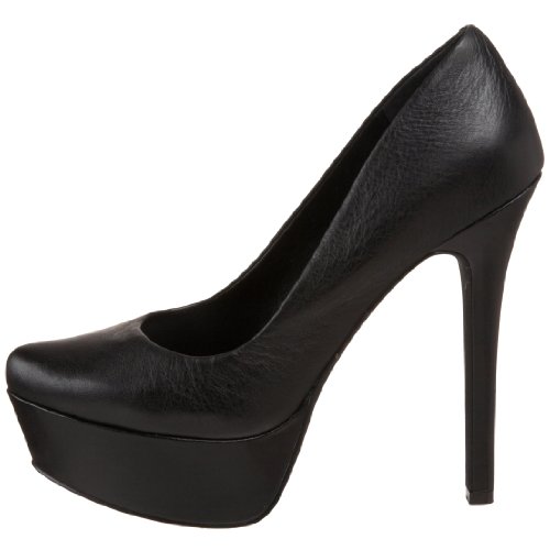 Jessica Simpson Women's Waleo Platform Pump,Black,7 M US - Top Fashion Web