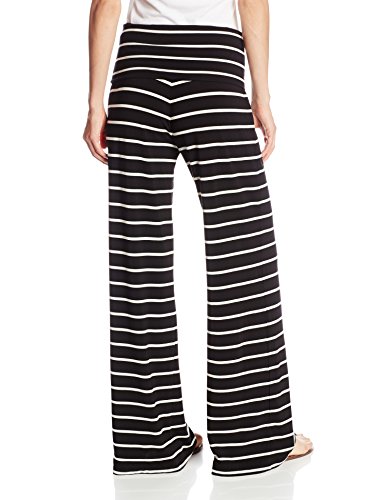 Calvin Klein Performance Women's Relaxed Wide Stripe and Wide Leg Pant ...