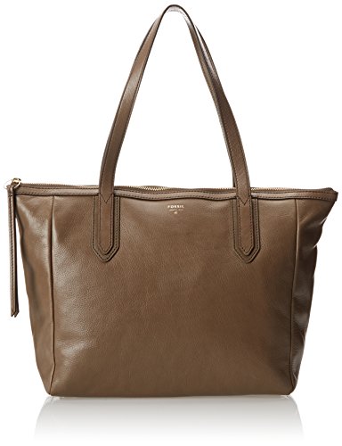 Fossil Sydney Shopper Shoulder Bag,Mushroom,One Size - Top Fashion Web